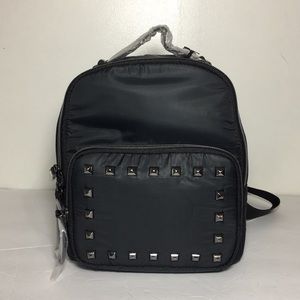 Black stud mini backpack